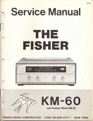 FisherKM60ServiceManual 电路原理图.pdf