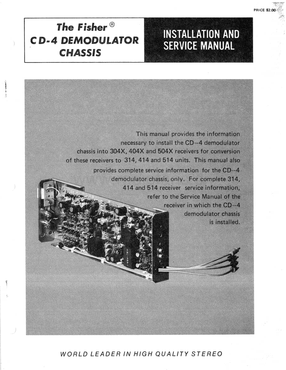 FisherCD4ServiceManual 电路原理图.pdf_第1页