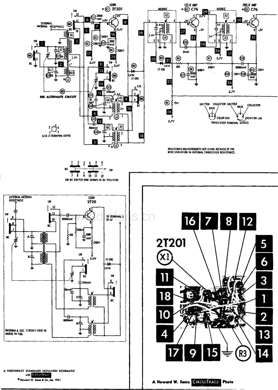 Sony_TR-710 电路图 维修原理图.pdf_第2页