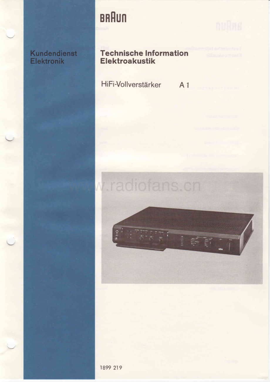 BraunA1ServiceManual电路原理图.pdf_第1页