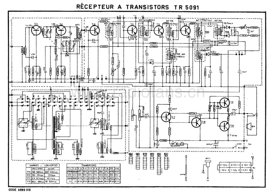 ContinentalEdisonTR5091 维修电路图 原理图.pdf_第1页
