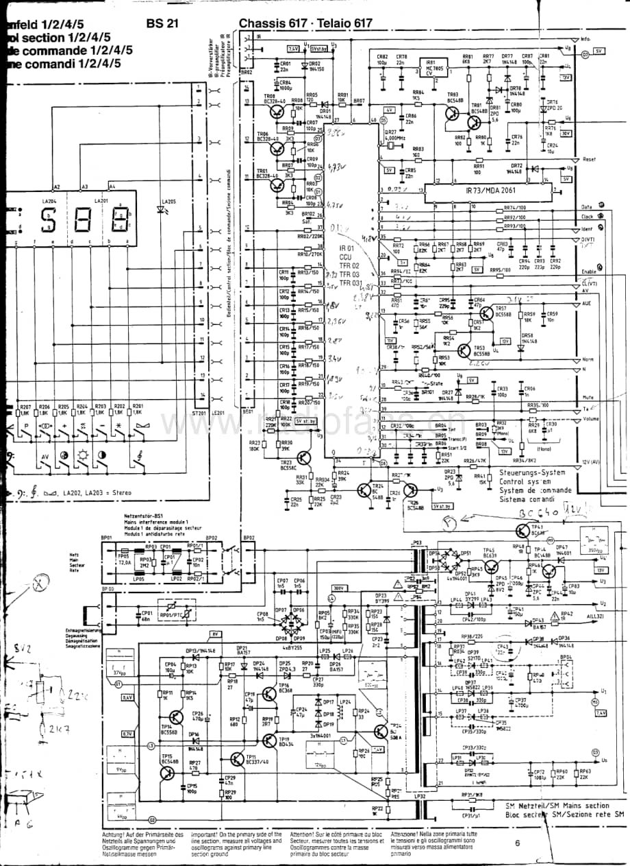 TelefunkenA540617Schematic(1)电路原理图维修电路图、原理图.pdf_第2页