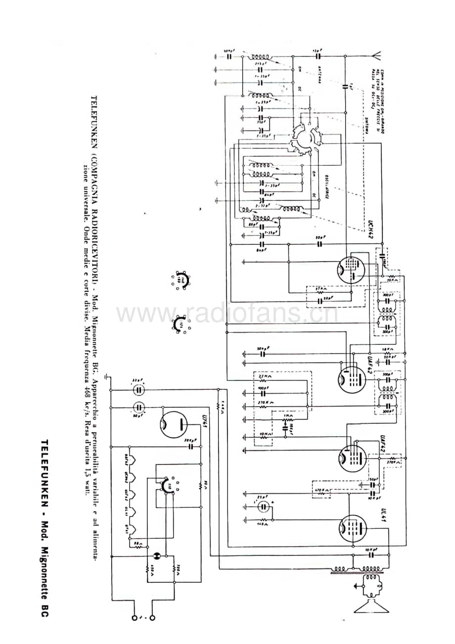 TelefunkenMignonetteBC维修电路图、原理图.pdf_第1页