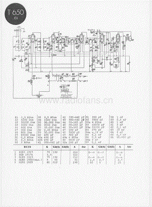 Telefunken650GL维修电路图、原理图.pdf