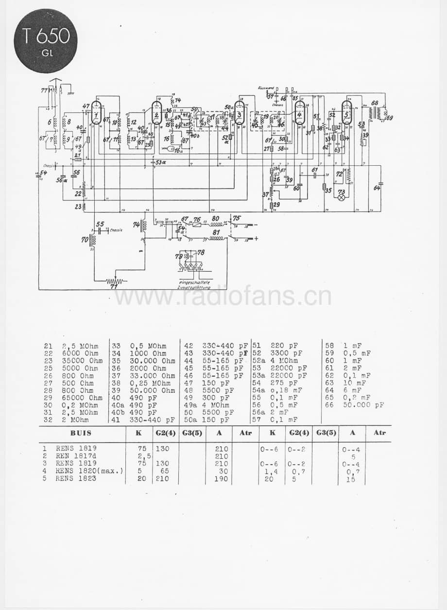 Telefunken650GL维修电路图、原理图.pdf_第1页