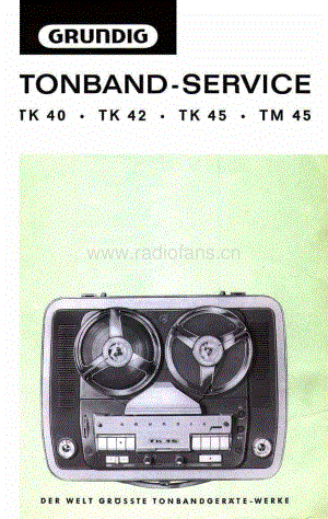 GrundigTK40 维修电路图、原理图.pdf