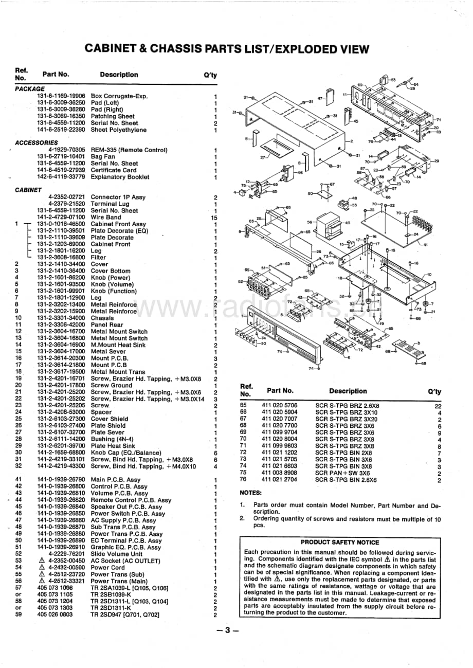 FisherCA335ServiceManual 电路原理图.pdf_第3页