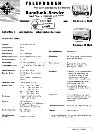Telefunken_K1151 维修电路图 原理图.pdf