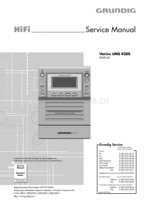 GrundigUMS4200 维修电路图、原理图.pdf
