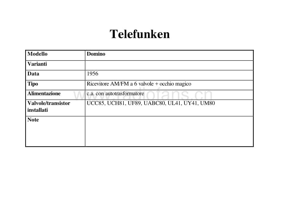 TelefunkenDomino维修电路图、原理图.pdf_第1页