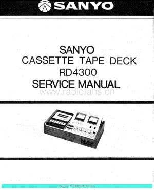 Sanyo_RD4300_sch 电路图 维修原理图.pdf
