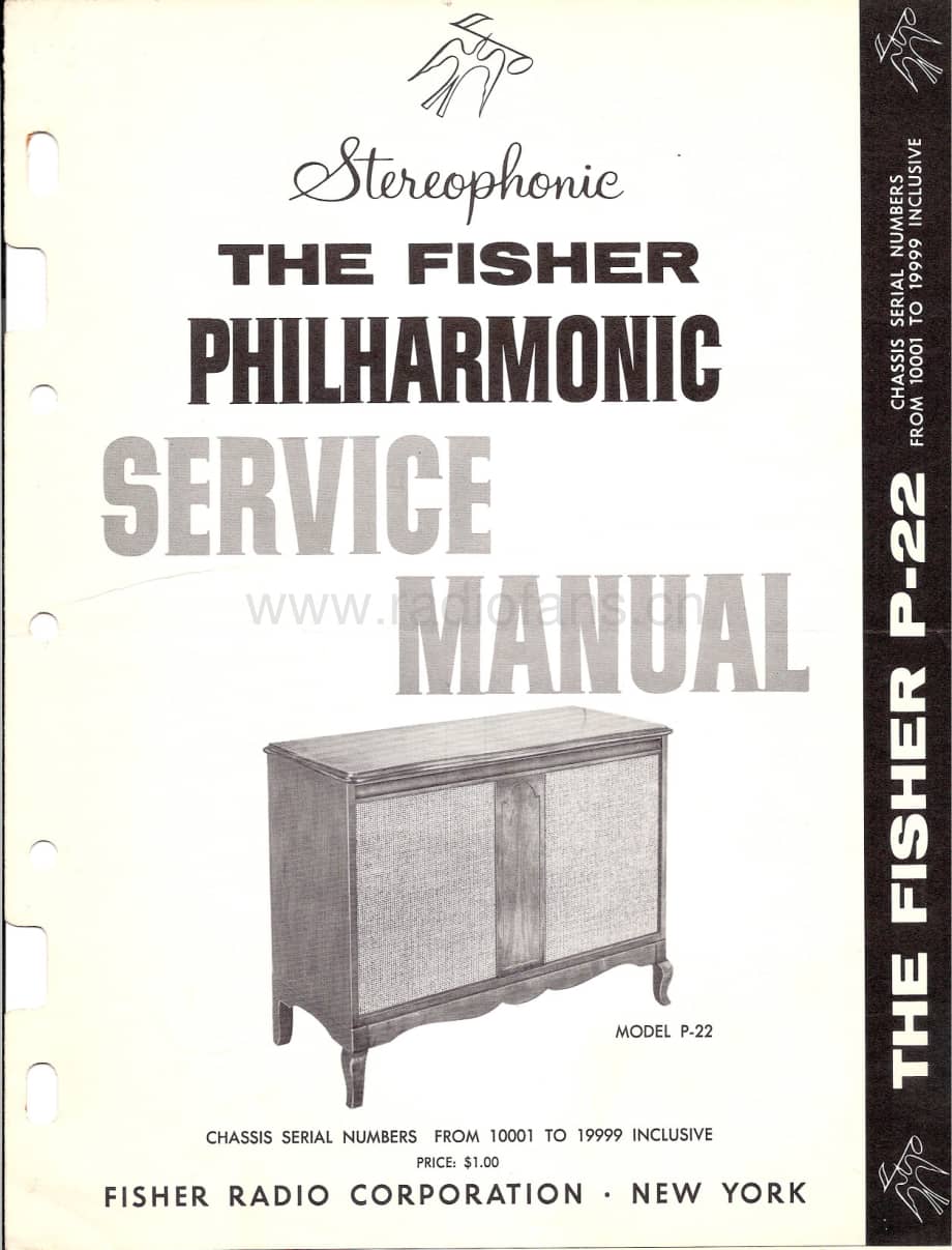 FisherPHILHARMONICP22ServiceManual 电路原理图.pdf_第1页