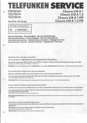 Telefunken618A1PIP维修电路图、原理图.pdf