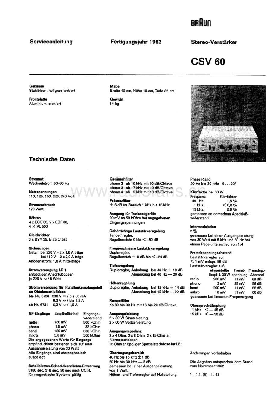 BraunCSV60ServiceManual电路原理图.pdf_第1页