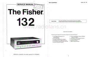 Fisher132ServiceManual 电路原理图.pdf