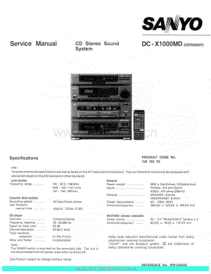 Sanyo_DCX1000MD_sch 电路图 维修原理图.pdf