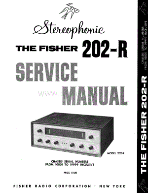 Fisher202RServiceManual 电路原理图.pdf