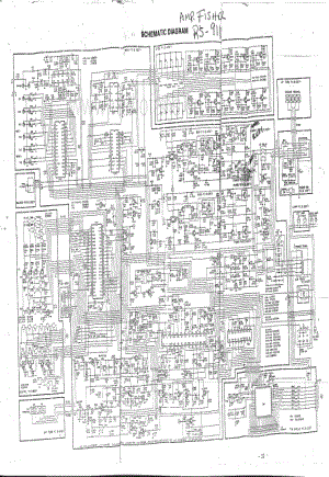 FisherRS911Schematic电路原理图 维修电路图 原理图.pdf