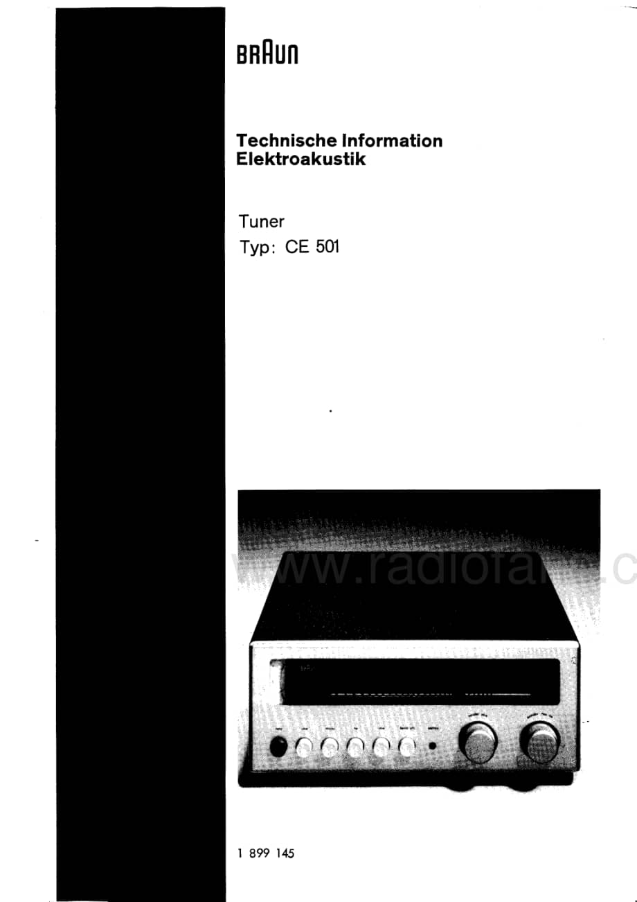 BraunCE501ServiceManual电路原理图.pdf_第1页