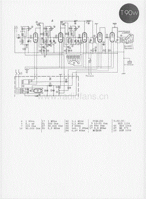 TelefunkenT90WSchematic2电路原理图维修电路图、原理图.pdf