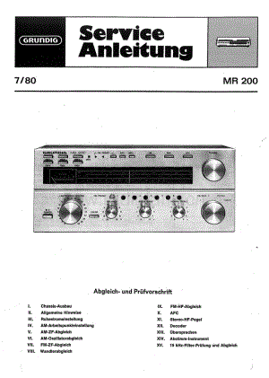 GrundigMR200 维修电路图、原理图.pdf
