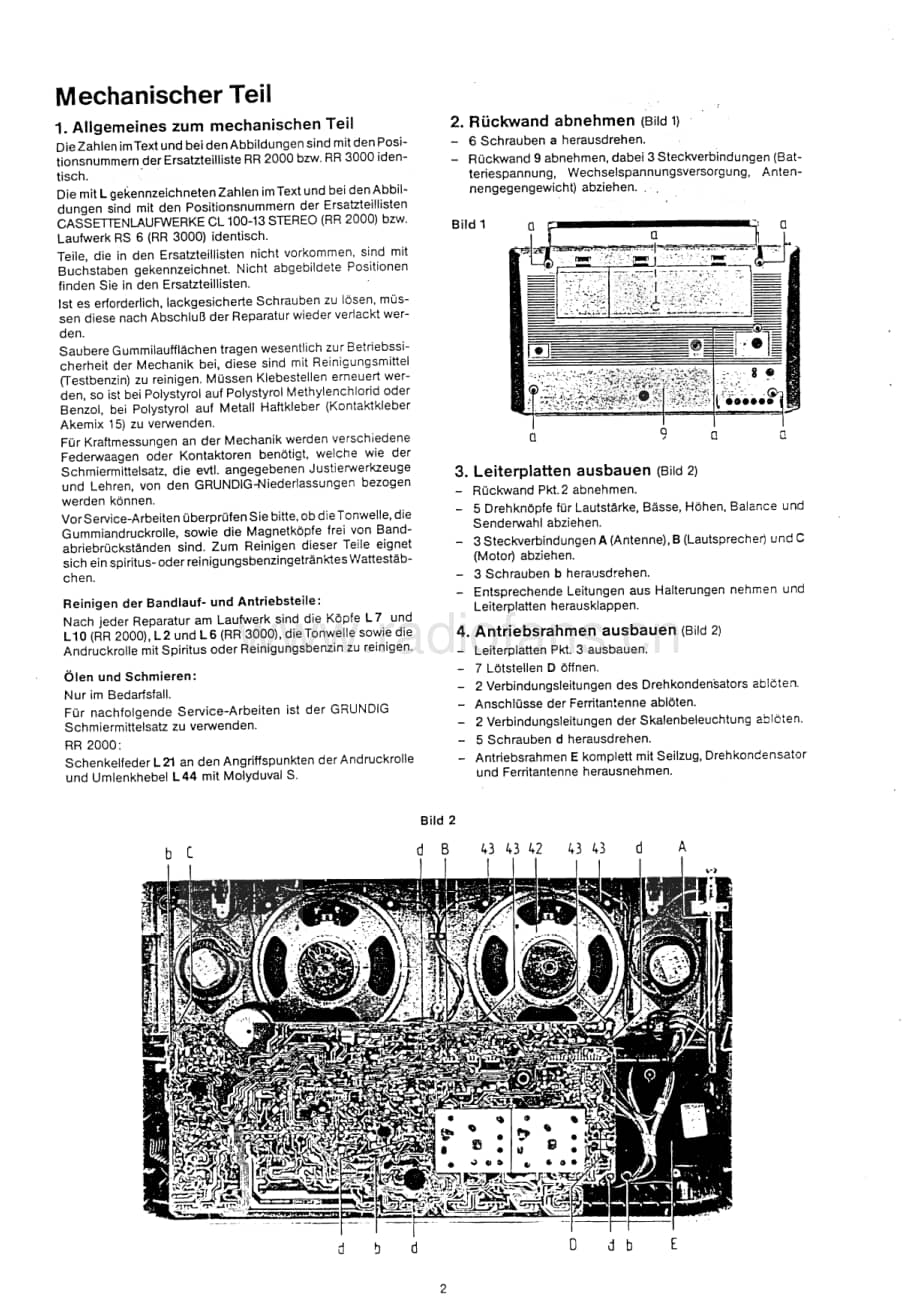 GrundigRR2000RR3000 维修电路图、原理图.pdf_第2页
