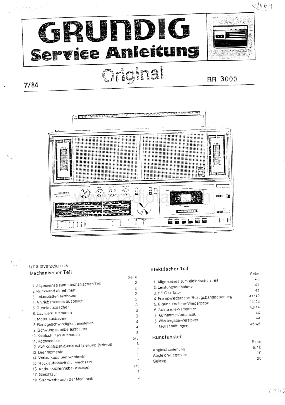 GrundigRR2000RR3000 维修电路图、原理图.pdf_第3页