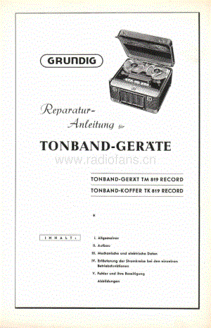GrundigTK819 维修电路图、原理图.pdf