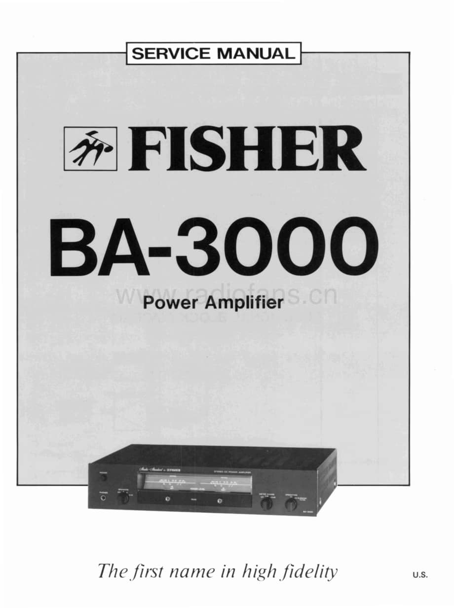 FisherBA3000ServiceManual 电路原理图.pdf_第1页