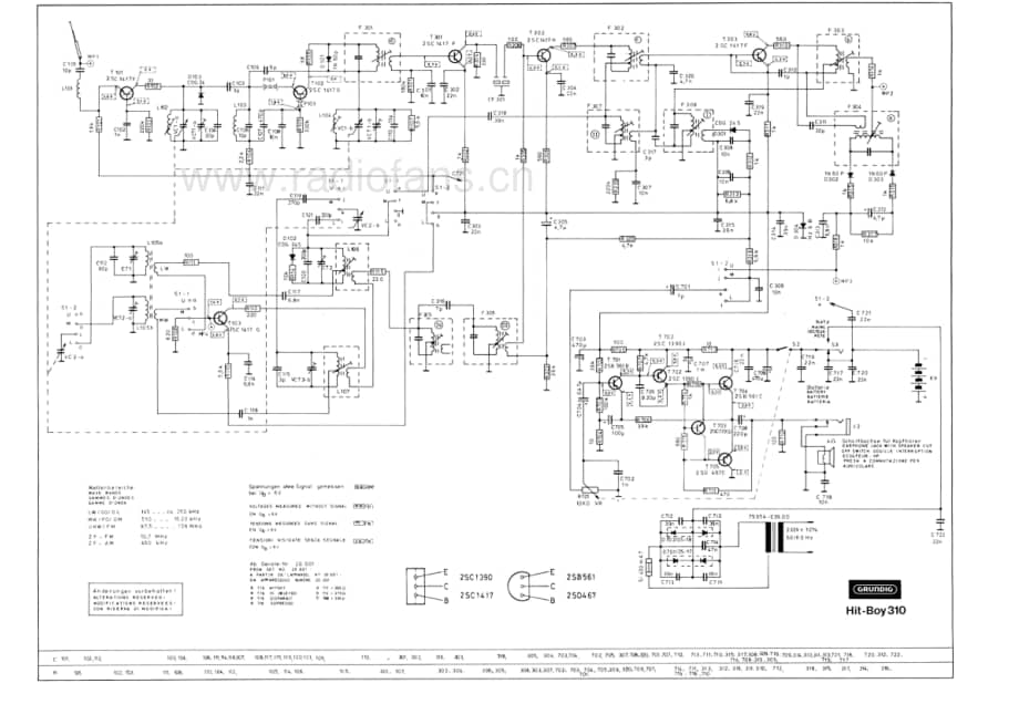 GrundigHitBoy310 维修电路图、原理图.pdf_第3页
