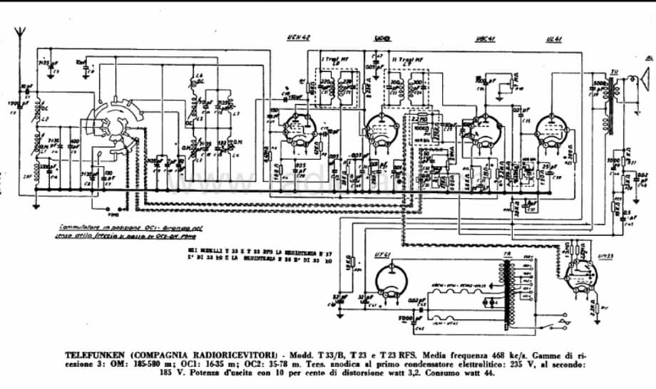 TelefunkenT23维修电路图、原理图.pdf_第1页