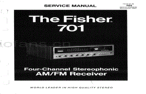 Fisher701ServiceManual 电路原理图.pdf