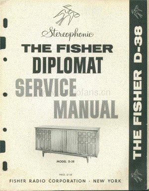 FisherDIPLOMATD38ServiceManual 电路原理图.pdf