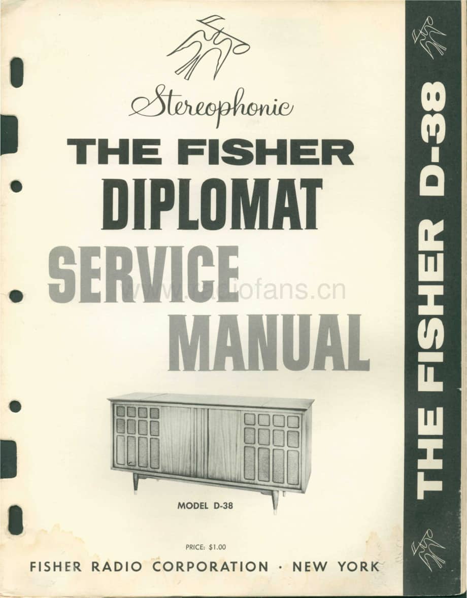 FisherDIPLOMATD38ServiceManual 电路原理图.pdf_第1页