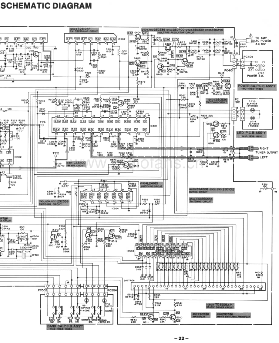 FisherFM860Schematic电路原理图 维修电路图 原理图.pdf_第2页