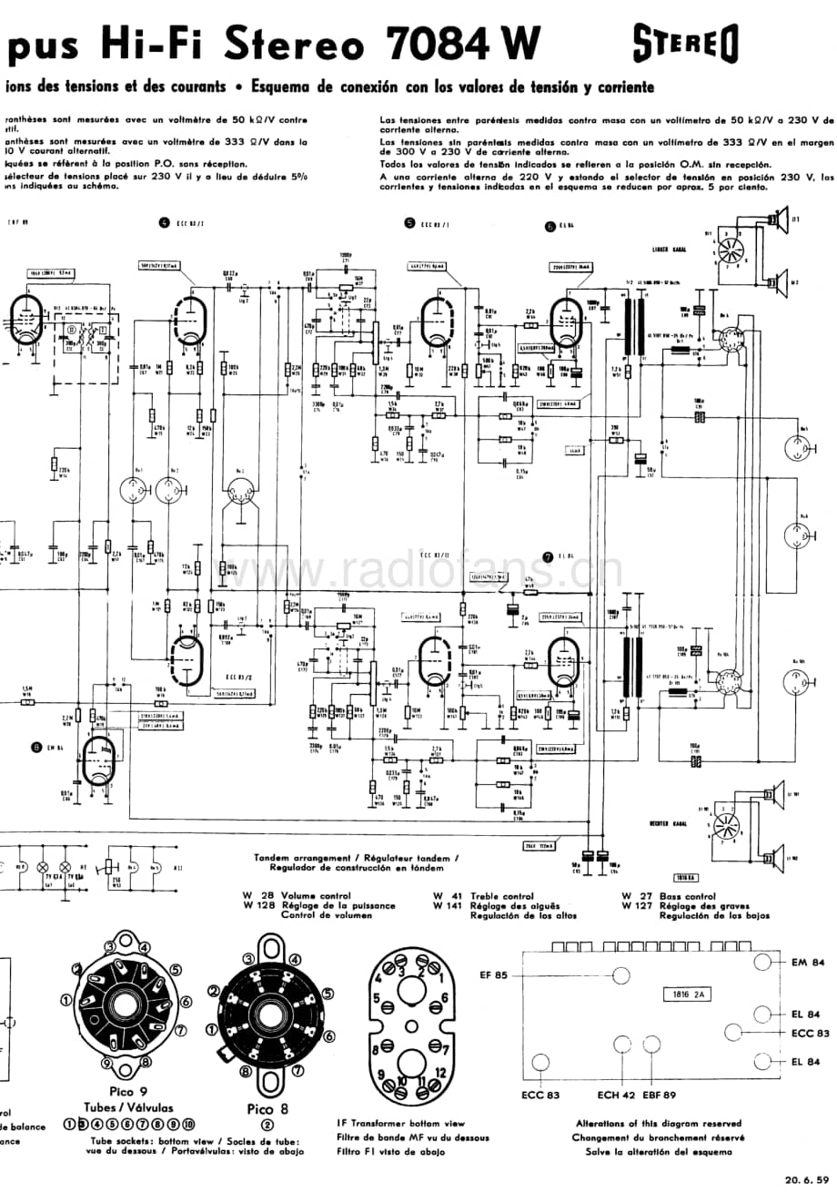 Telefunken_7084W 维修电路图 原理图.pdf_第2页