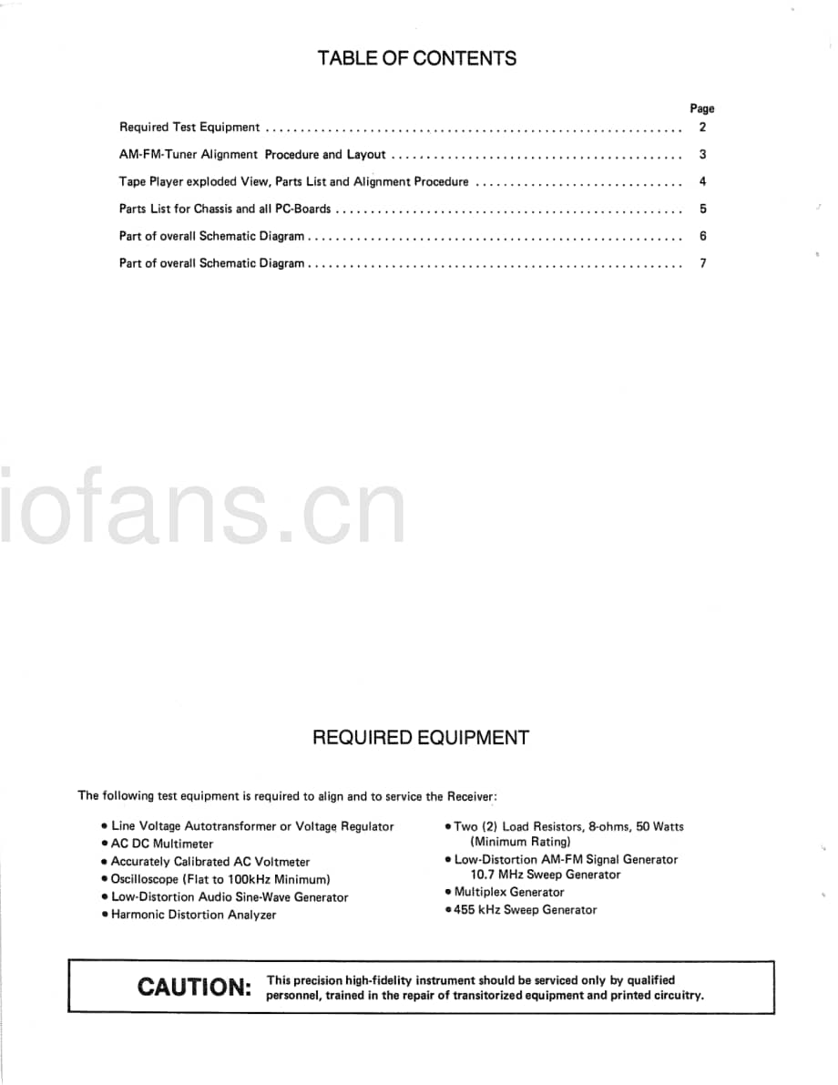 Fisher2380ServiceManual 电路原理图.pdf_第2页
