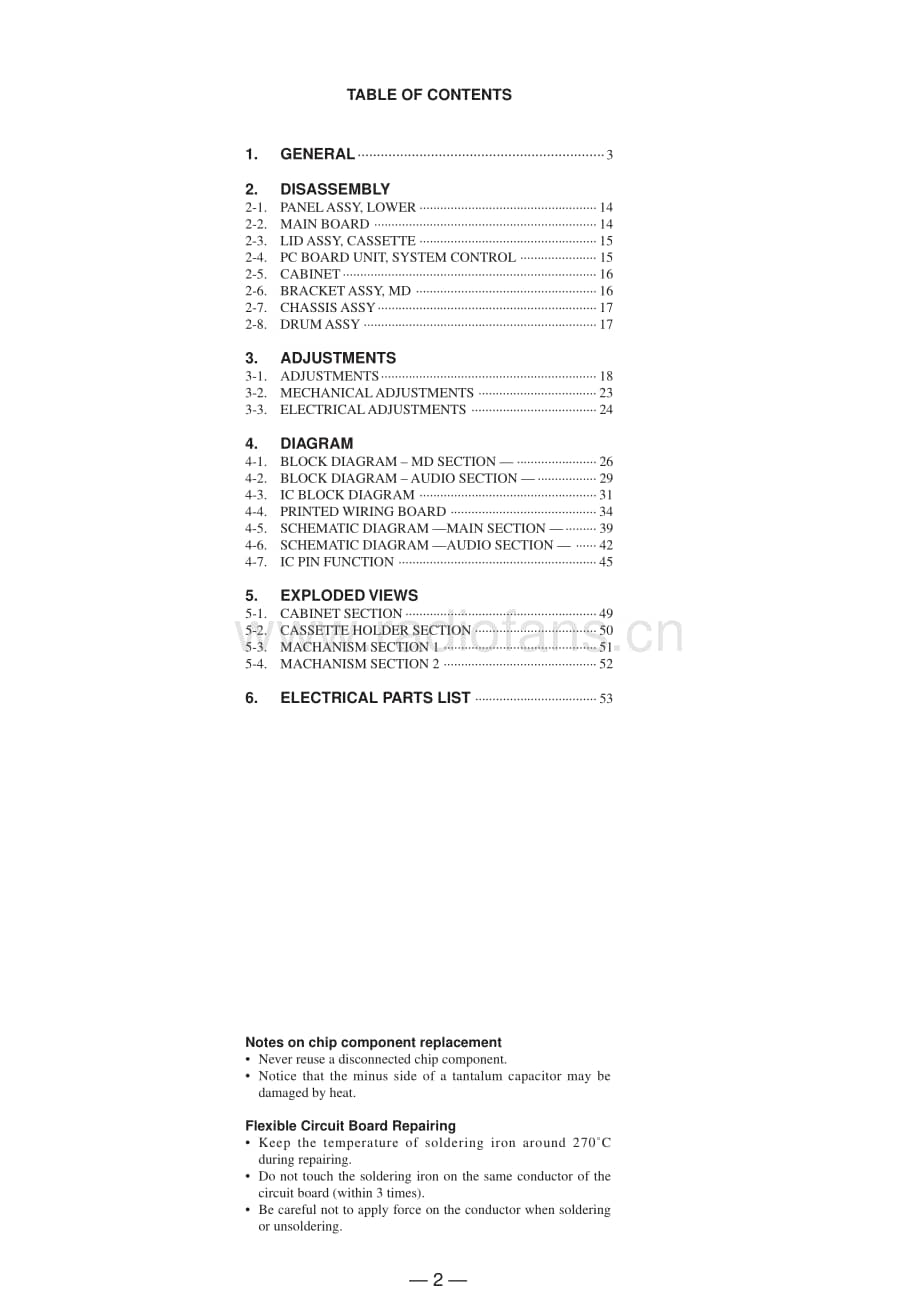 SONY PCM-M1电路图 维修原理图.pdf_第2页