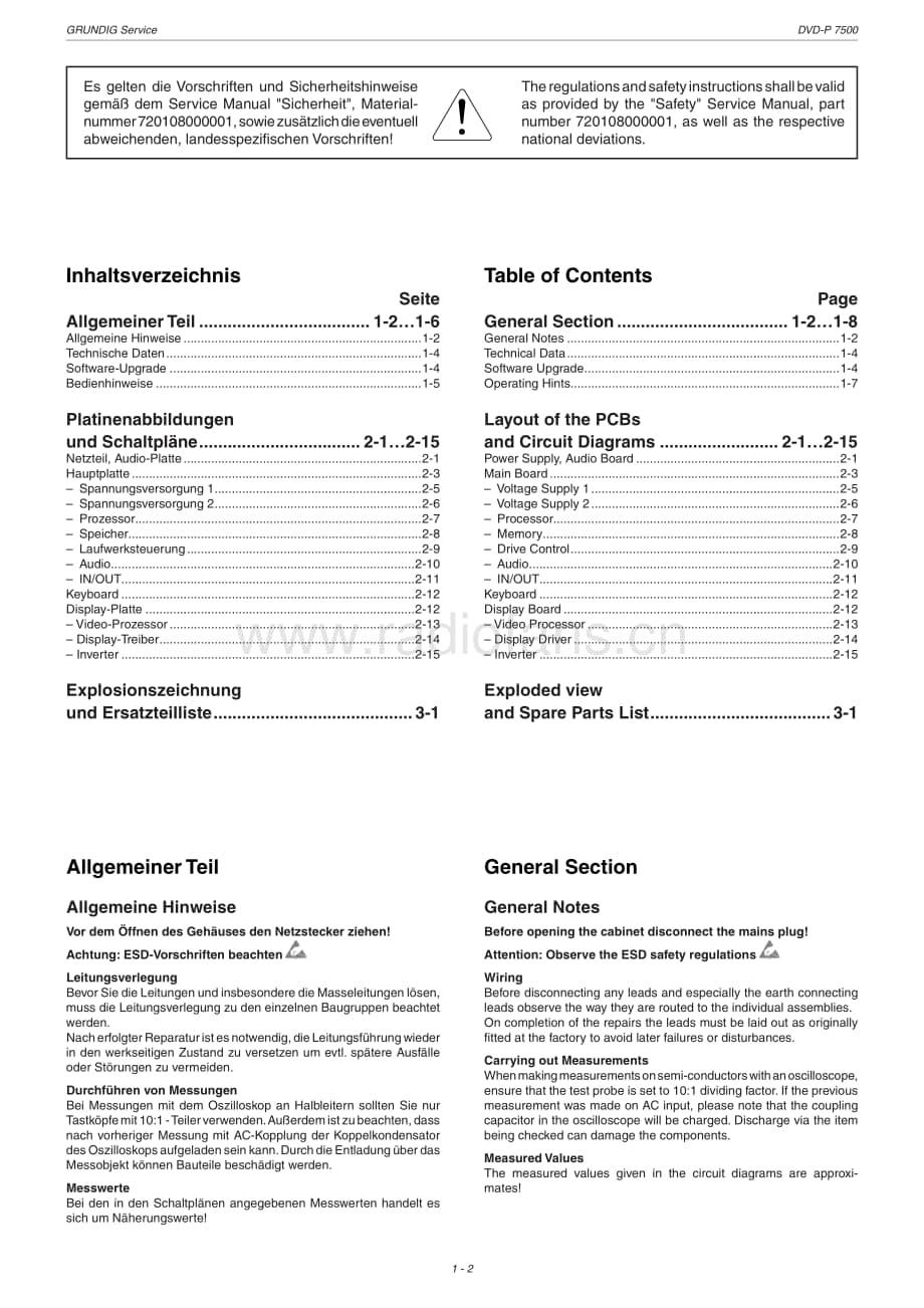GrundigDVDP7500 维修电路图、原理图.pdf_第2页