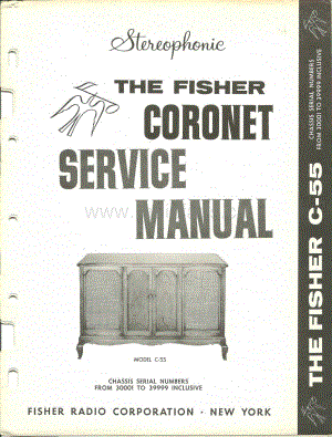 FisherC55CoronetServiceManual 电路原理图.pdf