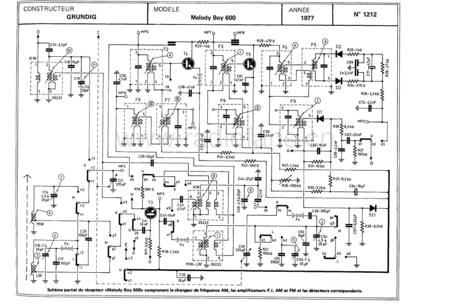 GrundigMelodyBoy600 维修电路图、原理图.pdf_第2页