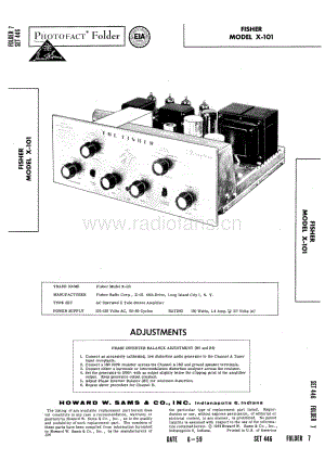 FisherX101ServiceManual 电路原理图.pdf