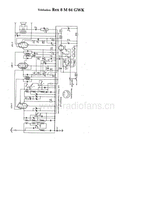 TelefunkenRex8M64GWK维修电路图、原理图.pdf