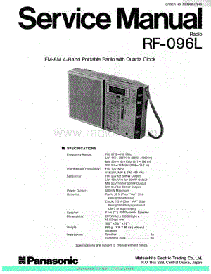 Panasonic_RF-096L_sch 电路图 维修原理图.pdf
