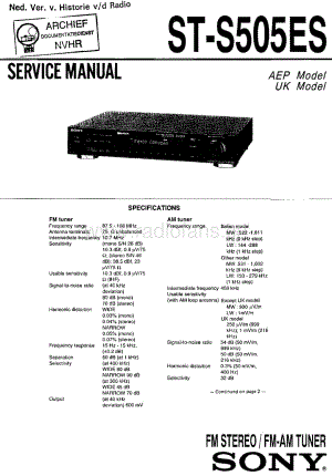 Sony_S505ES 电路图 维修原理图.pdf