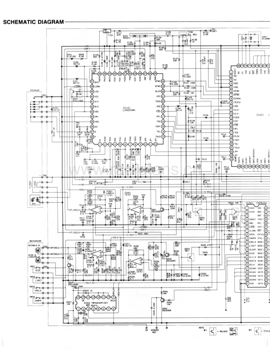 FisherAD839Schematic电路原理图 维修电路图 原理图.pdf_第2页