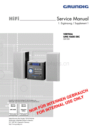 GrundigUMS4600DECServiceManual2 维修电路图、原理图.pdf