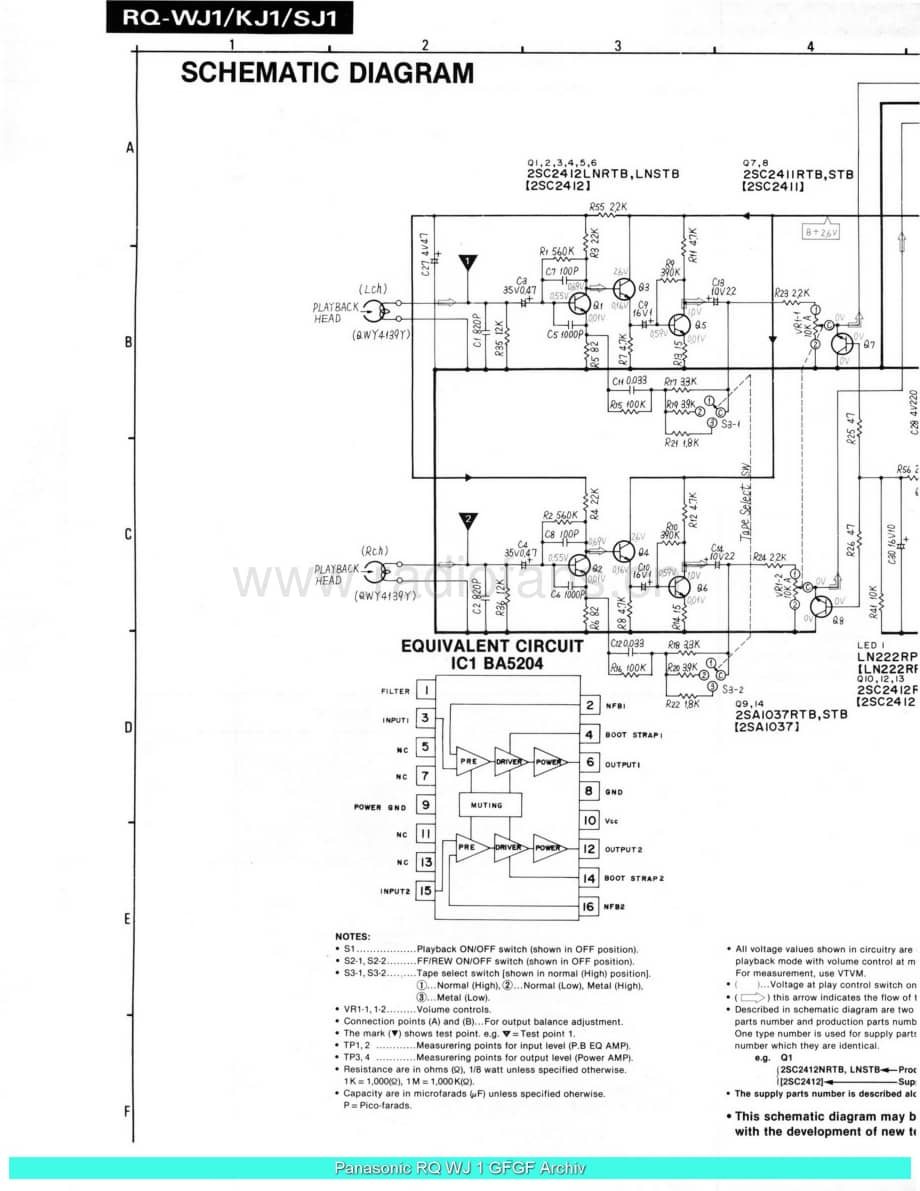 Panasonic_RQ-WJ1_sch 电路图 维修原理图.pdf_第2页