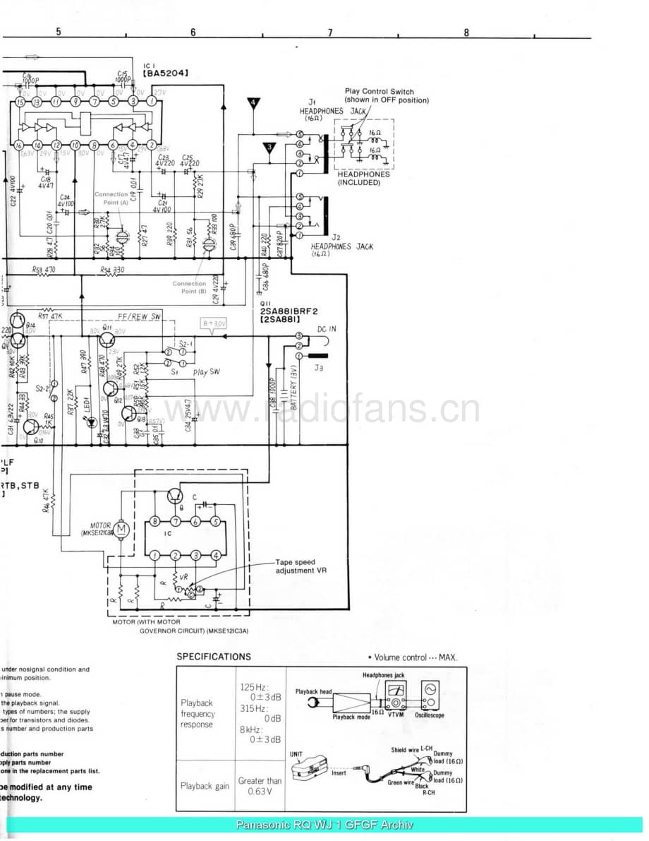 Panasonic_RQ-WJ1_sch 电路图 维修原理图.pdf_第3页