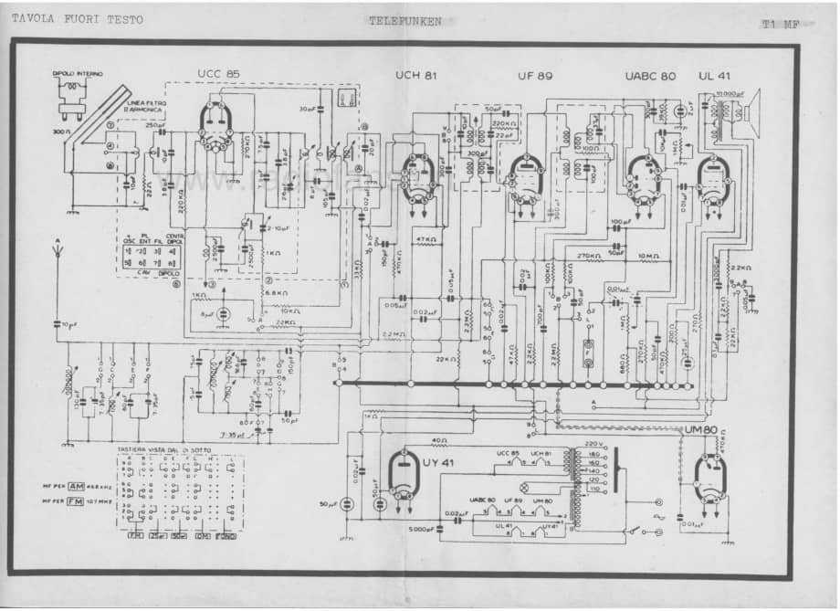 TelefunkenT1MSchematic2电路原理图维修电路图、原理图.pdf_第1页
